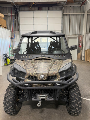 Can-Am Commander (2011-2020) Vented Glass Windshield - Dunes 2 Dezert SXS