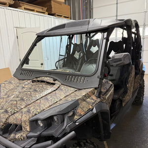 Can-Am Commander (2011-2020) Vented Glass Windshield - Dunes 2 Dezert SXS