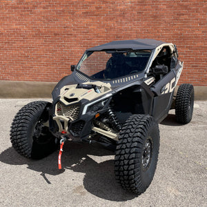 Can-Am X3 2.0 Vented Glass Windshield (Collective) - Dunes 2 Dezert SXS