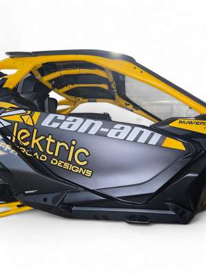 Can-Am Maverick R Volt Rocker Steps 2 Seat - Dunes 2 Dezert SXS
