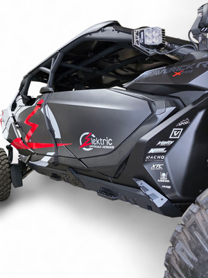 Can-Am Maverick R 4 Seat Volt Rocker Steps - Dunes 2 Dezert SXS