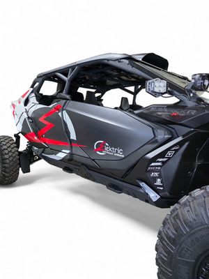 Can-Am Maverick R 4 Seat Volt Rocker Steps - Dunes 2 Dezert SXS