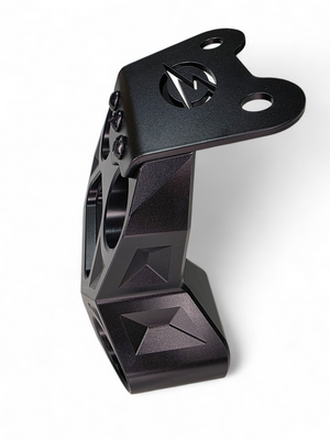 2024+ Can-Am Maverick R Billet Radius Rod Plate – Black - Dunes 2 Dezert SXS