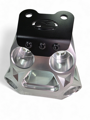 2024+ Can-Am Maverick R Billet Radius Rod Plate – Clear - Dunes 2 Dezert SXS