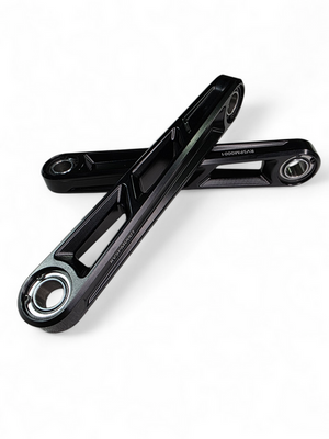 2024+ Can-Am Maverick R Front Sway Bar Links Black - Dunes 2 Dezert SXS