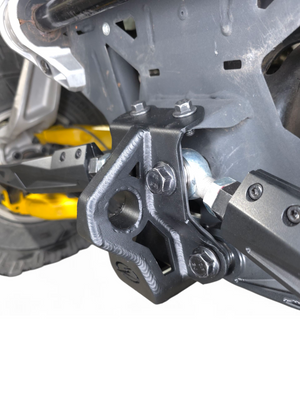 Elektric Off Road steel radius rod plate with tow hook for 2-seat Can-Am Maverick R - product photo 14