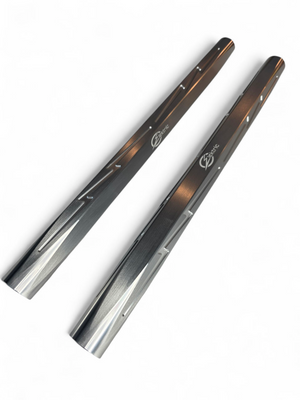 Can-Am Maverick R Billet Tie Rods Anodized Clear - Dunes 2 Dezert SXS