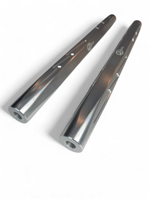 Can-Am Maverick R Billet Tie Rods Anodized Clear - Dunes 2 Dezert SXS
