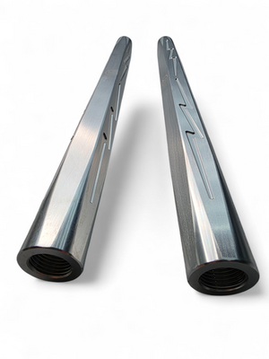 Can-Am Maverick R Billet Tie Rods Anodized Clear - Dunes 2 Dezert SXS