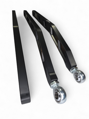 Elektric Off Road black anodized high clearance billet radius rods for 72-inch Can-Am Maverick X3 RS - product photo 13