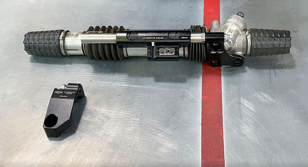 SANDCRAFT Steering Support for 2018–2024 CAN-AM 72" with billet tie rods, clevis brackets, and complete mounting hardware