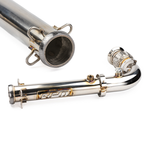RPM Big Mouth 2.5" Cat Delete Pipe for Can-Am X3 Turbo R RR – High-Flow Mid Pipe Exhaust Upgrade