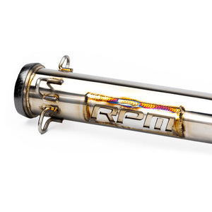 RPM Big Mouth 2.5" Cat Delete Pipe for Can-Am X3 Turbo R RR – High-Flow Mid Pipe Exhaust Upgrade