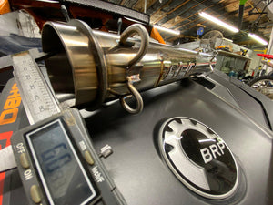 RPM Big Mouth 2.5" Cat Delete Pipe for Can-Am X3 Turbo R RR – High-Flow Mid Pipe Exhaust Upgrade