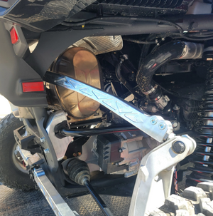 Can-Am Maverick R High Clearance Radius Rods - 7075 Billet - Dunes 2 Dezert SXS