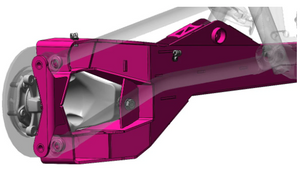 Polaris RZR Pro R Toe Link Delete Trailing Arms - Dunes 2 Dezert SXS