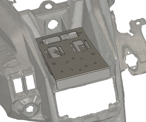 StayFlush Dash Device Mount – Can-Am X3 (2017–2025) - Dunes 2 Dezert SXS