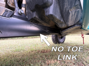 Polaris RZR Pro R Toe Link Delete Trailing Arms - Dunes 2 Dezert SXS