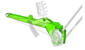 Polaris RZR Turbo R / Pro S Toe Link Delete Arms - Dunes 2 Dezert SXS