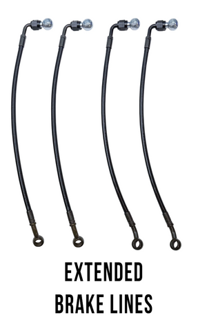 Can-Am Defender Long Travel Control Arm Kit +8 - Dunes 2 Dezert SXS