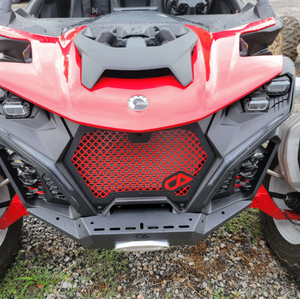Can-Am Maverick R Stealth Bumper - 11 Gauge HSLA Steel - Dunes 2 Dezert SXS