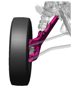 Polaris RZR Pro R Toe Link Delete Trailing Arms - Dunes 2 Dezert SXS