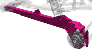 Polaris RZR Pro R Toe Link Delete Trailing Arms - Dunes 2 Dezert SXS