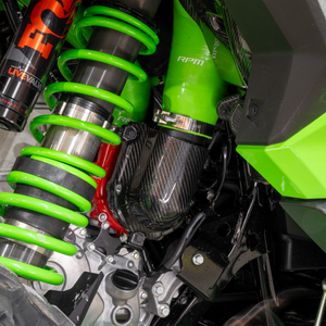 Kawasaki H2 Carbon Fiber Supercharger Cover | RPM - Dunes 2 Dezert SXS
