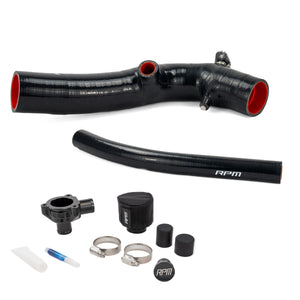 Black RPM Z10 charge tube with OEM electronic BOV adapter