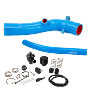 Blue RPM CFMoto Z10 charge tube with V2 mechanical blow off valve