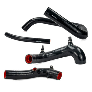 Black RPM CFMoto Z10 silicone intake and charge tube kit, no BOV option