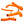 Orange RPM CFMoto Z10 silicone intake and charge tube kit, no BOV option