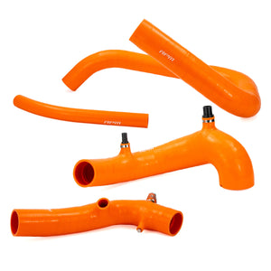Orange RPM CFMoto Z10 silicone intake and charge tube kit, no BOV option