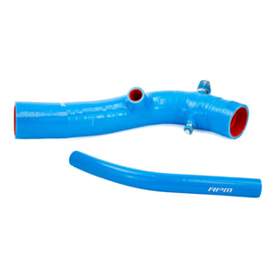 Blue RPM CFMoto Z10 silicone charge tubes, no BOV option