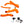 Orange RPM Z10 intake and charge tubes with adapter for the factory electronic BOV