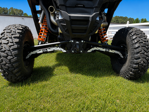 CA Tech USA Polaris RZR XP S radius rods in a powder coated finish option
