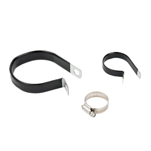 Stainless steel worm clamp set included with the RPM CFMoto Z10 intake and charge tube kit
