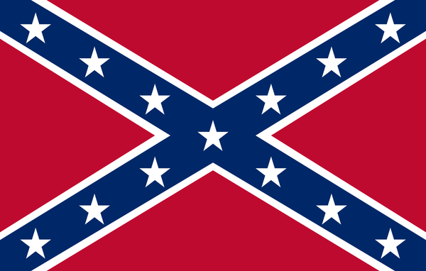 CONFEDERATE 3X5 FLAG - Dunes 2 Dezert SXS