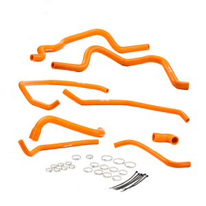 RPM Coolant Hoses Kit for Can-Am Maverick R adds color and strength to your cooling system. Includes clamps and HD 3-ply Nomex silicone for OEM fit.