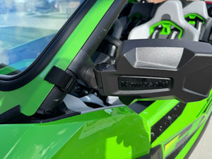 Kawasaki Teryx H2 Vented Glass Windshield - Dunes 2 Dezert SXS