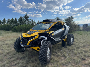 Can-Am Maverick R Vented Glass Windshield - Dunes 2 Dezert SXS