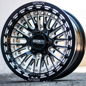 Slayer 6R Beadlock | Gloss Black Contrast Cut - Dunes 2 Dezert SXS