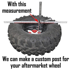 Can-Am Commander Bed Mount Spare Tire Mount - Dunes 2 Dezert SXS