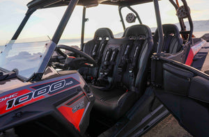 RZR 900/1000 Trail Front Bench Seat w/ Harnesses - Dunes 2 Dezert SXS