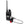 Rugged Radios GMR5-X handheld radio with the waterproof RCA PTT adapter installed on the side port