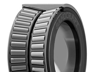 Set of 4 SANDCRAFT Double Row Tapered Wheel Bearings for 14–24 RZR – 15x stronger with zero maintenance and max performance