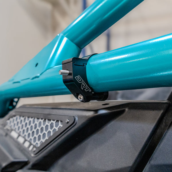 Billet Aluminum Universal Round Tube Reverse Clamp - Dunes 2 Dezert SXS