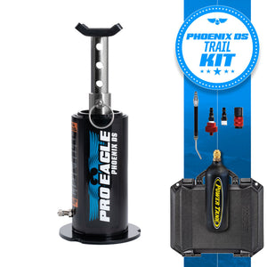 Pro Eagle Phoenix DS Trail Kit with CO2 air jack and protected case