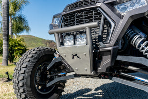 Madigan Motorsports RZR XP 1000 Front Bumper on a Polaris RZR XP 1000 — detail