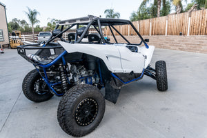 Madigan Motorsports YXZ1000R Roll Cage & Roof on a Yamaha YXZ1000R — angle view